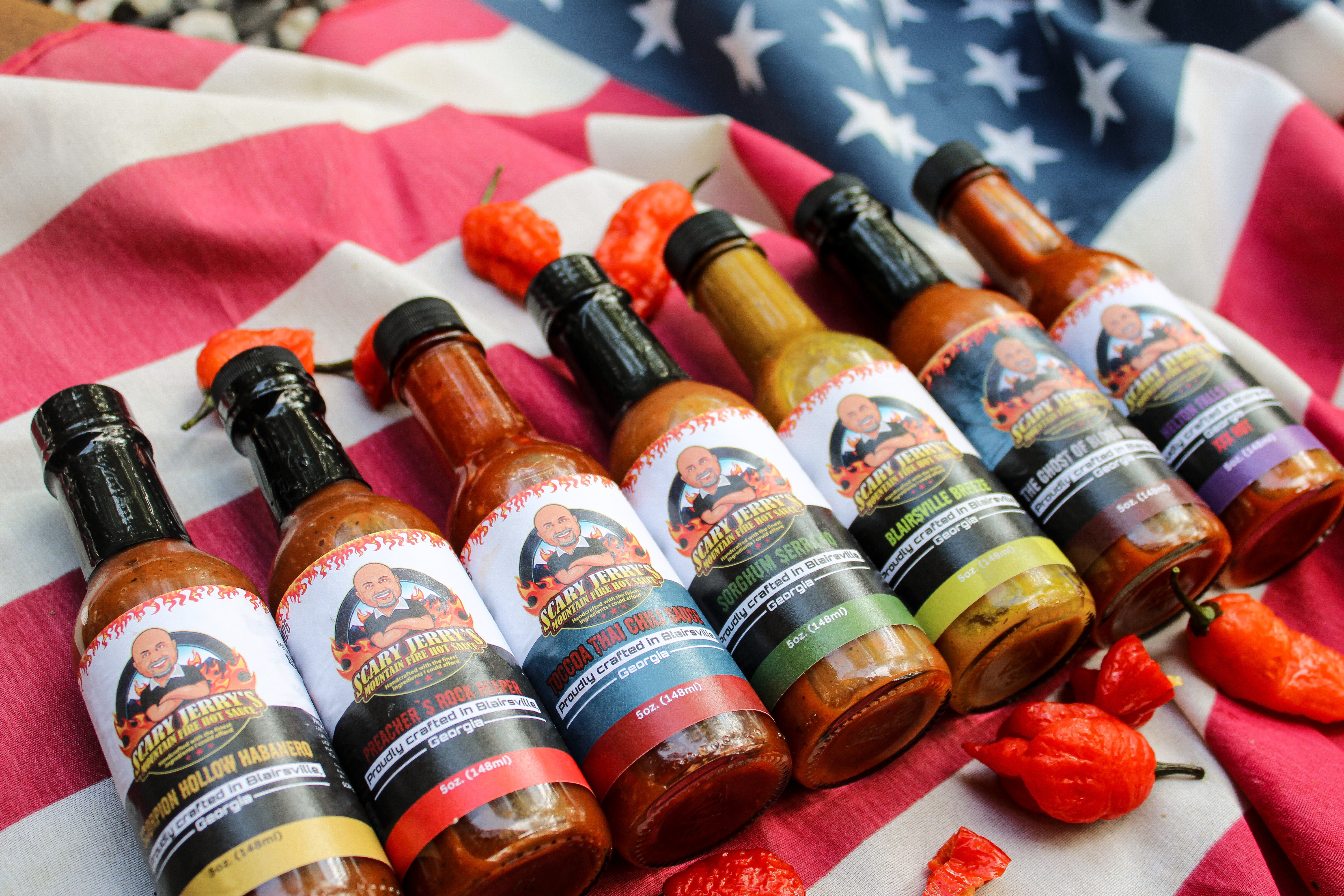 Scary Jerry's Mountain Fire Hot Sauce