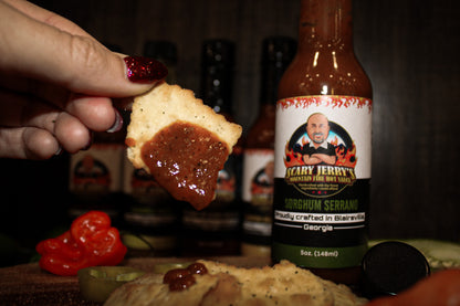 Sorghum Serrano Hot Sauce