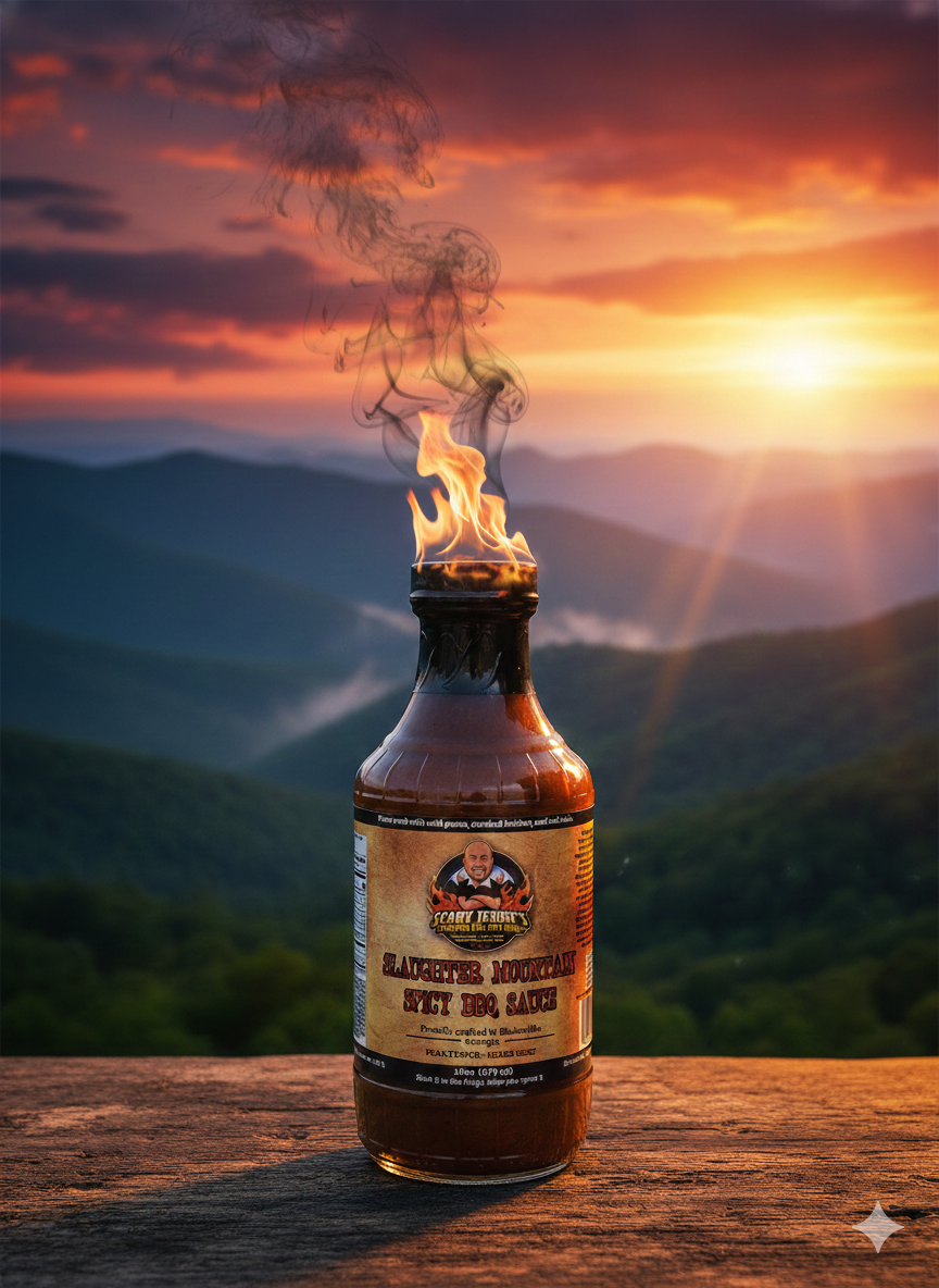 Slaughter Mountain Spicy BBQ Sauce