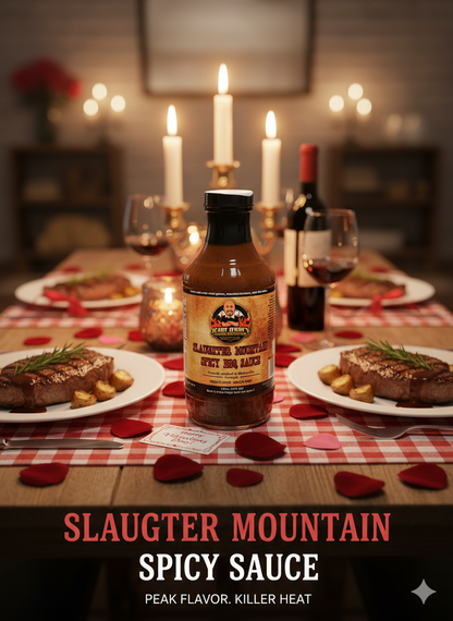 Slaughter Mountain Spicy BBQ Sauce