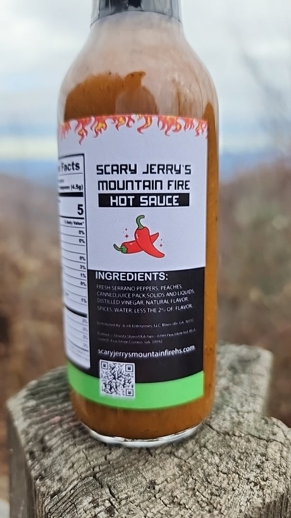 Sorghum Serrano Hot Sauce