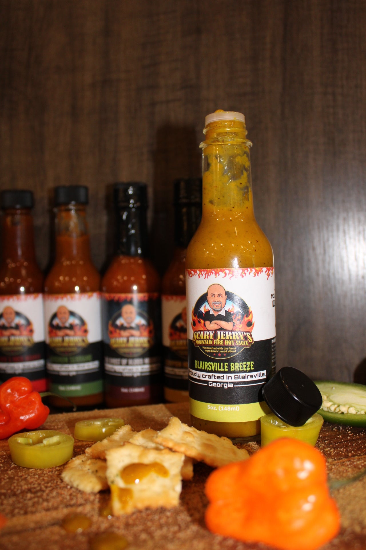 Blairsville Breeze Hot Sauce – Scary Jerry's Mountain Fire Hot Sauce