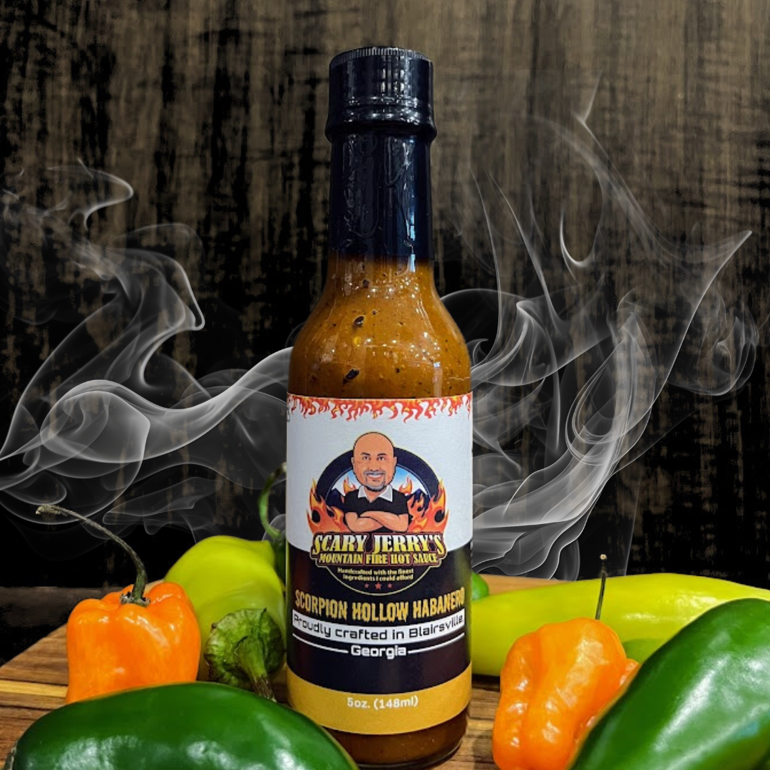 Scorpion Hollow Habanero Hot Sauce – Scary Jerry's Mountain Fire