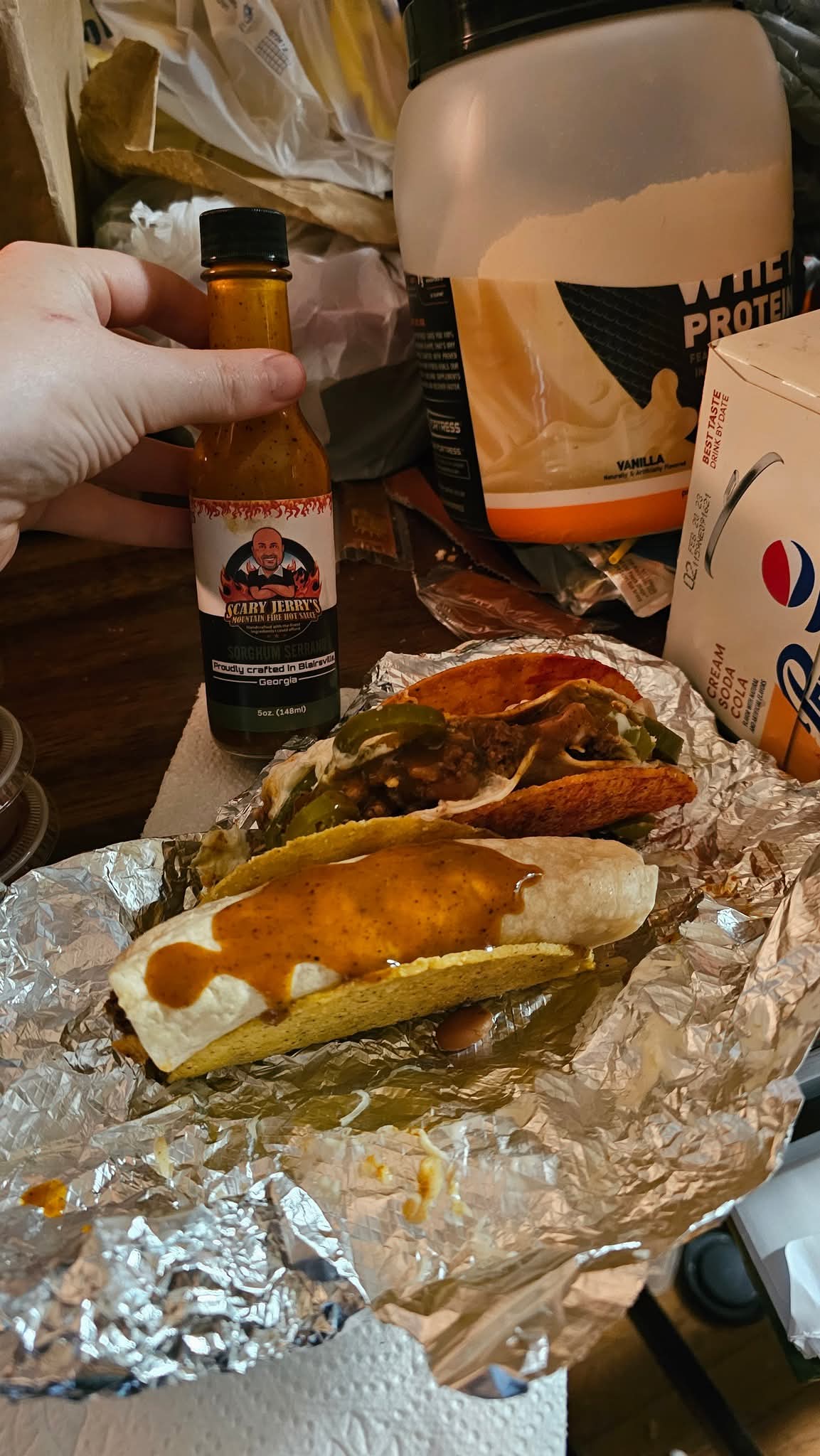 Sorghum Serrano Hot Sauce